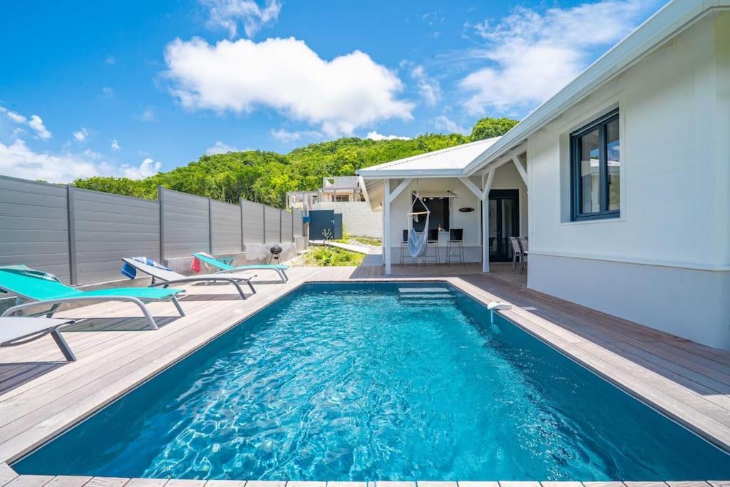 Superbe Villa Avec Piscine Et Proche Mer Au Diamant - 3 Chambres Et Salles De Bain Le Diamant Exteriör bild