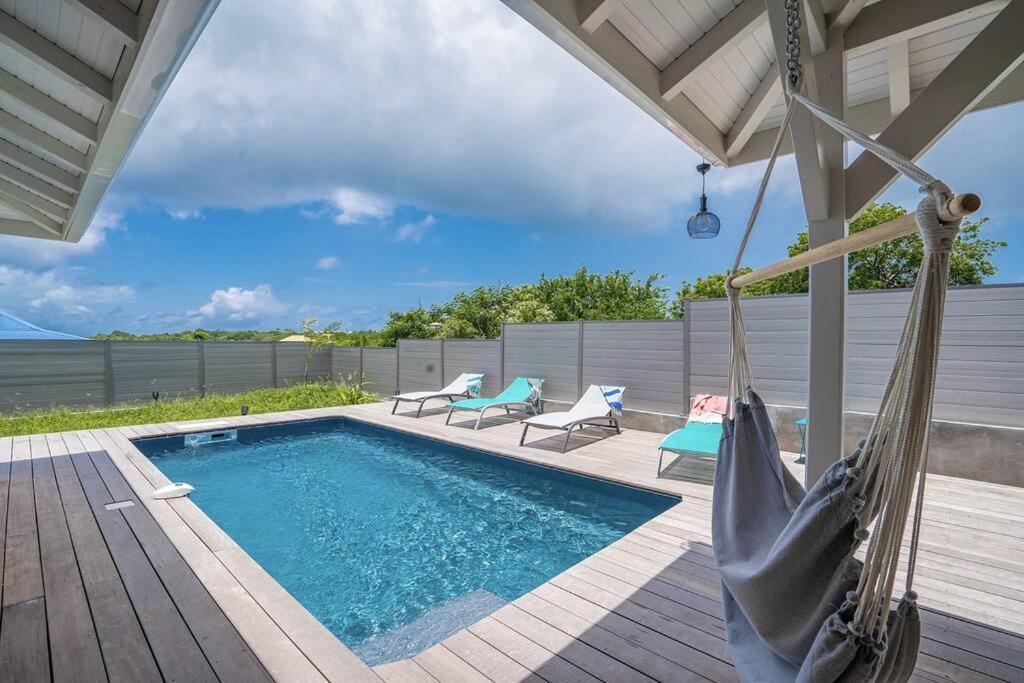 Superbe Villa Avec Piscine Et Proche Mer Au Diamant - 3 Chambres Et Salles De Bain Le Diamant Exteriör bild
